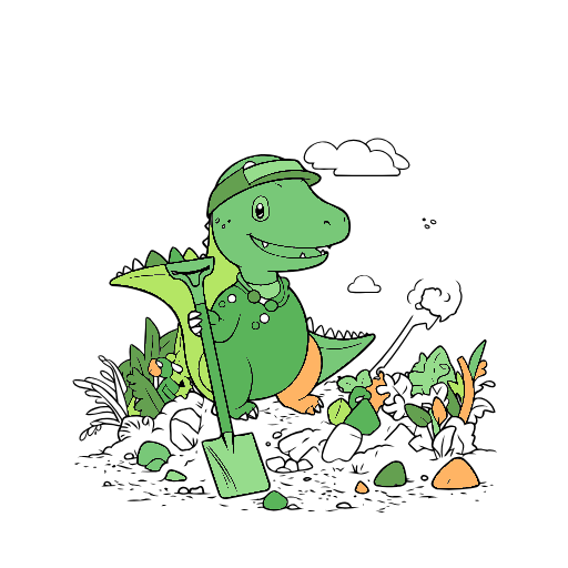 Dinozorlar boyama kategorisi
